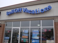 Store front for Sell Off Vacations