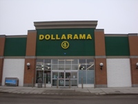 Store front for Dollarama