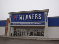 Store front for Winners