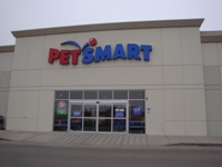 Store front for Petsmart