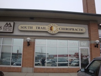 Store front for South Trail Chiropractic
