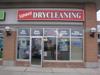 Store front for Sunny Drycleaning