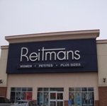 Store front for Reitmans