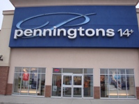 Store front for Penningtons 14+