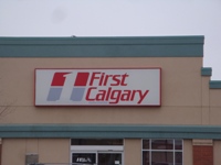 Store front for First Calgary