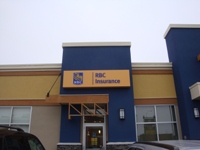 Store front for Royal Bank Canada Insurance