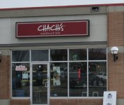 Store front for Chachi's Sandwich Bar