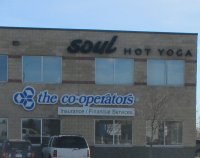 Store front for South Trail Insurance, The Cooperators