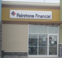 Store front for Fairstone Financial