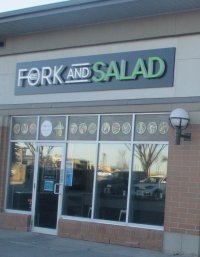 Store front for Fork and Salad