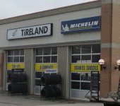 Store front for Tireland