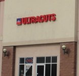 Store front for Ultracuts